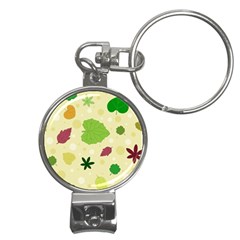 Leaves-140 Nail Clippers Key Chain by nateshop