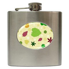 Leaves-140 Hip Flask (6 Oz)