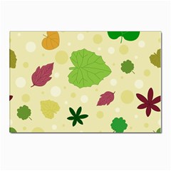 Leaves-140 Postcards 5  X 7  (pkg Of 10) by nateshop