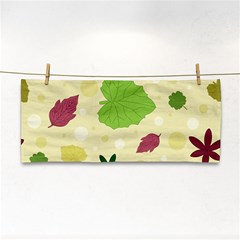 Leaves-140 Hand Towel by nateshop