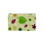 Leaves-140 Cosmetic Bag (Small) Front