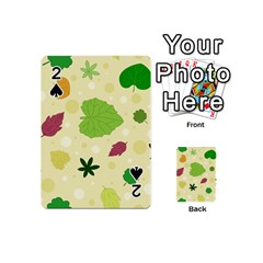 Leaves-140 Playing Cards 54 Designs (mini) by nateshop