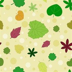 Leaves-140 Play Mat (square) by nateshop