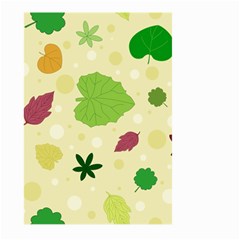 Leaves-140 Large Garden Flag (two Sides) by nateshop