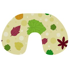 Leaves-140 Travel Neck Pillow by nateshop