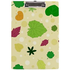 Leaves-140 A4 Acrylic Clipboard