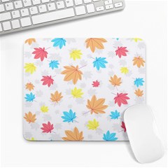 Leaves-141 Large Mousepad by nateshop