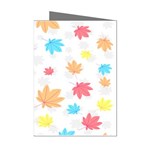 Leaves-141 Mini Greeting Cards (Pkg of 8) Left