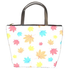 Leaves-141 Bucket Bag by nateshop