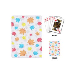 Leaves-141 Playing Cards Single Design (mini)