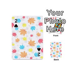 Leaves-141 Playing Cards 54 Designs (mini) by nateshop