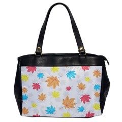 Leaves-141 Oversize Office Handbag by nateshop