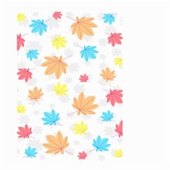 Leaves-141 Small Garden Flag (two Sides) by nateshop