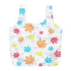 Leaves-141 Full Print Recycle Bag (l) by nateshop