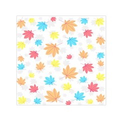 Leaves-141 Square Satin Scarf (30  X 30 ) by nateshop