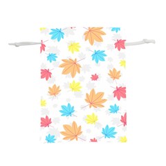 Leaves-141 Lightweight Drawstring Pouch (l)