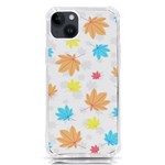 Leaves-141 iPhone 14 Plus TPU UV Print Case Front