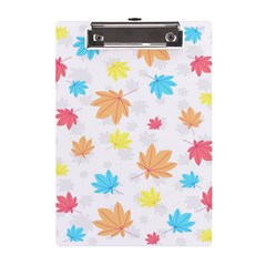 Leaves-141 A5 Acrylic Clipboard by nateshop