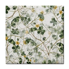 Leaves-142 Tile Coaster by nateshop