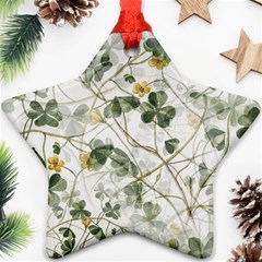 Leaves-142 Star Ornament (two Sides) by nateshop