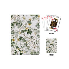 Leaves-142 Playing Cards Single Design (mini) by nateshop