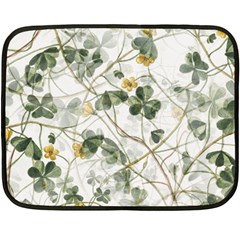 Leaves-142 Fleece Blanket (mini) by nateshop