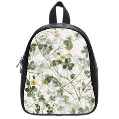 Leaves-142 School Bag (small) by nateshop