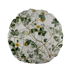 Leaves-142 Standard 15  Premium Round Cushions by nateshop