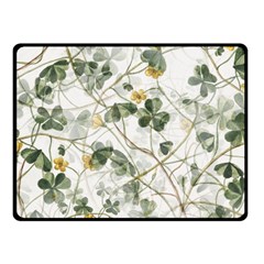 Leaves-142 Two Sides Fleece Blanket (small) by nateshop