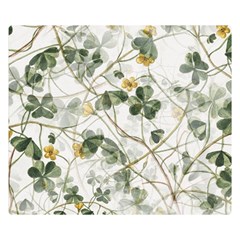 Leaves-142 Two Sides Premium Plush Fleece Blanket (small) by nateshop