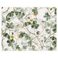 Leaves-142 Two Sides Premium Plush Fleece Blanket (medium) by nateshop