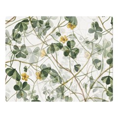 Leaves-142 Two Sides Premium Plush Fleece Blanket (large) by nateshop