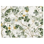 Leaves-142 Two Sides Premium Plush Fleece Blanket (Extra Small) 40 x30  Blanket Back