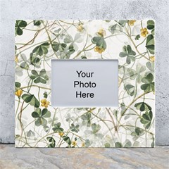 Leaves-142 White Wall Photo Frame 5  X 7 