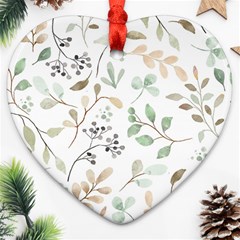 Leaves-147 Ornament (heart)