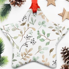 Leaves-147 Star Ornament (two Sides)