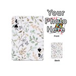 Leaves-147 Playing Cards 54 Designs (Mini) Front - Spade4