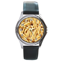 Pasta-79 Round Metal Watch by nateshop