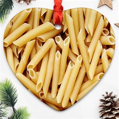 Pasta-79 Heart Ornament (two Sides) by nateshop