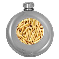 Pasta-79 Round Hip Flask (5 Oz) by nateshop