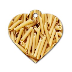 Pasta-79 Dog Tag Heart (one Side) by nateshop