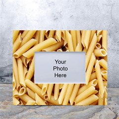 Pasta-79 White Tabletop Photo Frame 4 x6  by nateshop