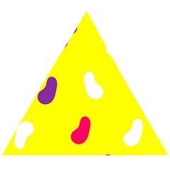 Pattern-yellow - 1 Wooden Puzzle Triangle by nateshop