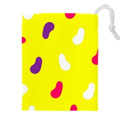 Pattern-yellow - 1 Drawstring Pouch (4xl) by nateshop