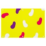 Pattern-yellow - 1 Banner and Sign 6  x 4  Front