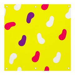 Pattern-yellow - 1 Banner And Sign 3  X 3  by nateshop