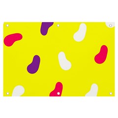 Pattern-yellow - 1 Banner And Sign 6  X 4  by nateshop