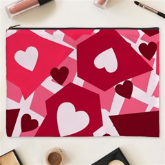 Pink-17 Cosmetic Bag (xxxl) by nateshop