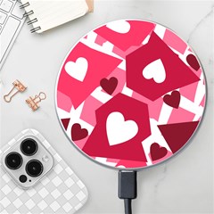 Pink-17 Wireless Fast Charger(white) by nateshop