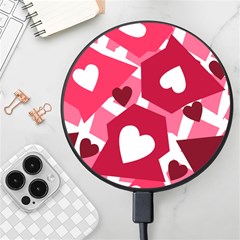 Pink-17 Wireless Fast Charger(black) by nateshop